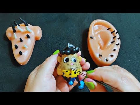 ASMR-Nose Plucking, Ear Plucking, Hair Plucking With Slow Gentle Hand Movements 🦻👃🥸