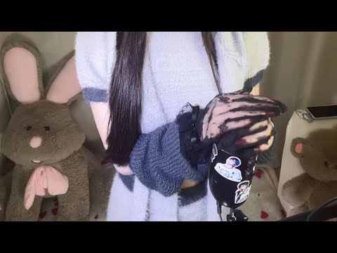 Cute Girl Caressing Microphone | Peaceful ASMR to Relax You