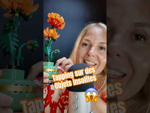 🔊 ASMR | Je teste le son d’objets insolites #asmrfr #shortsasmr #asmrshorts