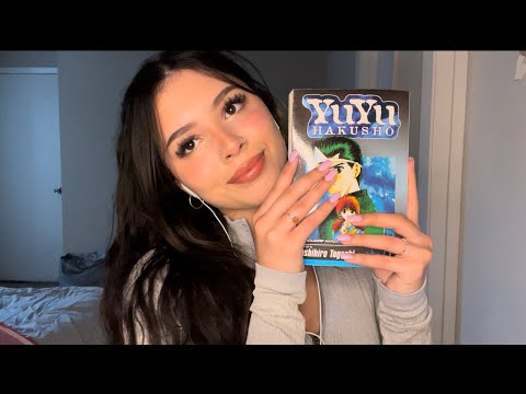 ASMR | gentle + slow tapping. no talking 📚