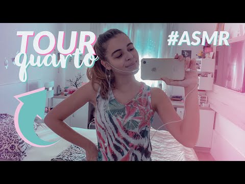 ASMR CASEIRINHO - TOUR PELO MEU QUARTO 💖