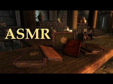 [ASMR] Reading Various Journals from The Elder Scrolls V: Skyrim|(whispered)