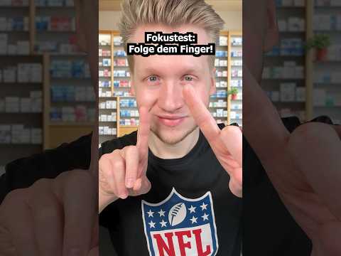 Fokustest: Folge dem Finger! #asmr