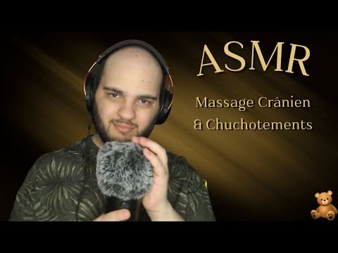 ASMR FR - Massage crânien, Inaudible & Chuchotements