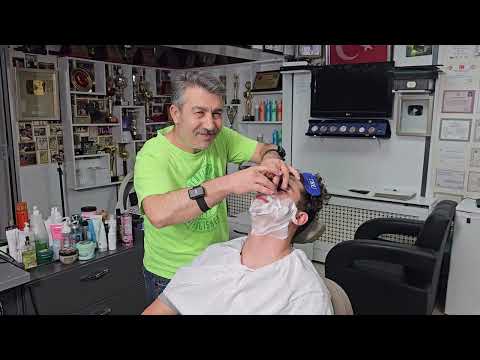 ULTIMATE ASMR BARBERSHOP EXPERIENCE |HAIR &BEARD CUTTING, HEAD MASSAGE, SODA HAIR WASH&CARE 30 MINS.