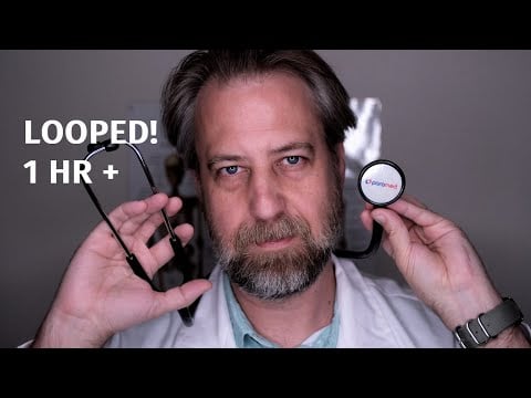 ASMR Super Fast Back Exam Loop