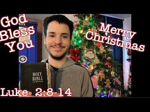 The First Christmas Story “Luke 2:8-14” Merry Christmas 🎄 