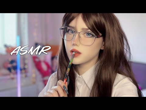 ASMR ♡ Girl In The Back Of The Class Has a Big Crush On You