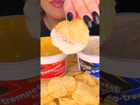 Doritos dips and chips #asmr #chips #dips #food #mukbang