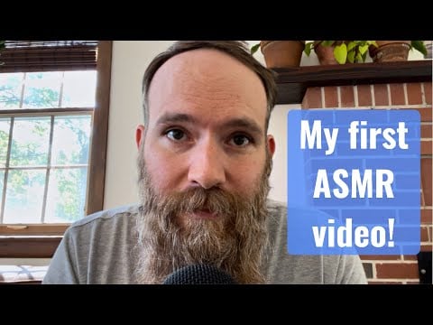 my first asmr video