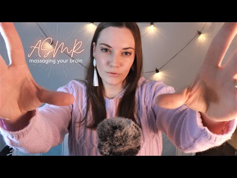 [ASMR] Comforting You & Massaging Your Brain (Soft Mic Brushing & Scratching)