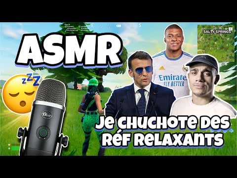 ASMR Français • JE CHUCHOTE DES REFS ET MÊMES RELAXANT POUR DORMIR 😴 (for sure)
