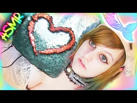 ASMR 🐬 Mermaid Pillow ░ Scratching ♡ Satisfying, Sleep, Drawing, Aviva Stanoff, Color Changing ♡