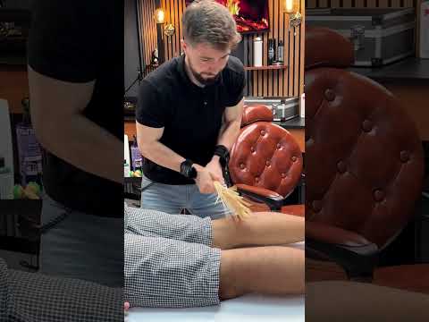 More similar videos on my channel😉💇🏻‍♂️ #asmr #asmrbarber #relax #massage #thebarbersarms