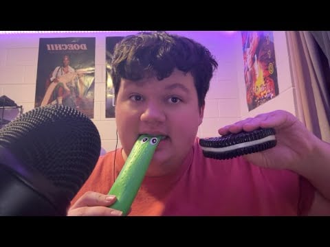 ASMR Chewing On Taba Squishies 👅 Mouth Sounds That Feel Real