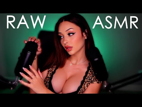 [ASMR] Double Raw Mic Scratching