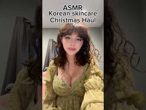 Korean skincare !! (: #asmr #shorts #asmrwhispering #koreanskincare