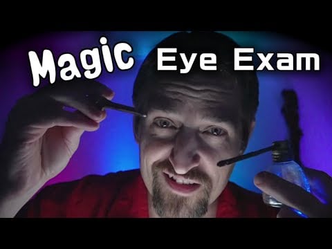 ASMR Eye Exam Roleplay Personal Attention