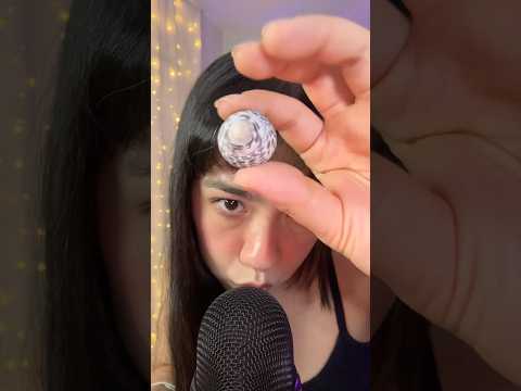 ASMR com conchas da Grécia 🤭 #asmr
