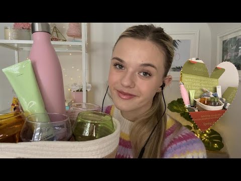 ASMR FabFitFun Spring Unboxing! 🍄👒 Haul + Triggers Assortment