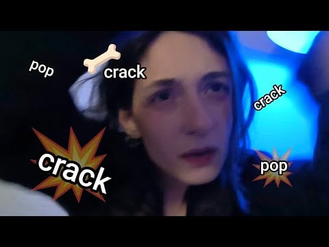 ASMR Bone Cracking & Massage 🦴 Chiropractor cracks you LOUD! (super satisfying, sooo relaxing) LoFi
