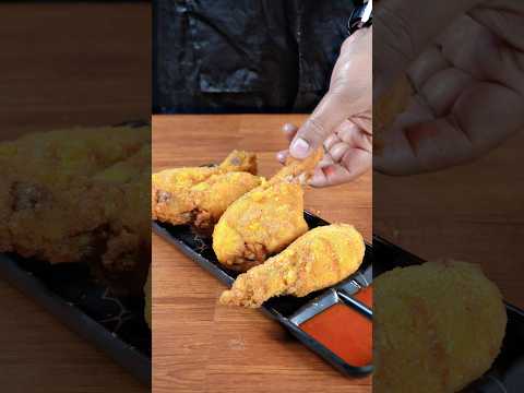 🔥 ASMR Cheetos Fried Chicken | Extra Crunchy | Satisfying Frying Sounds #shorts #asmr