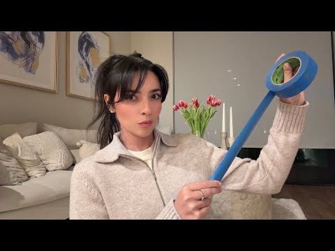 asmr | let’s tape your face