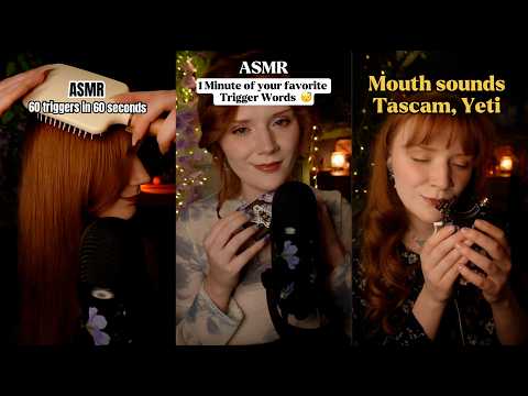ASMR 25 One-minute Shorts for Nonstop Tingles 😍 TikTok compilation 💛