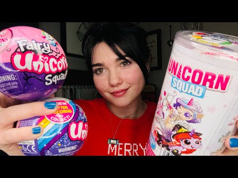 Unicorn Squad Surprise Unboxing 🌈 ASMR