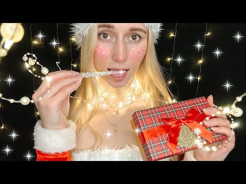 АСМР 🎄 Новогодние украшения ч2 🤶 ASMR 🎄New Year's Triggers 2