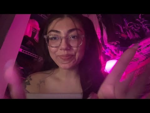ASMR lofi fast mouth sounds, hand sounds & camera tapping, spit painting 💟 