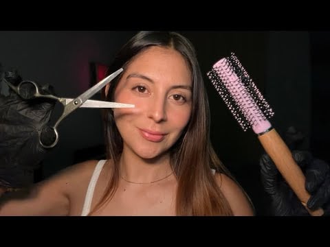 ASMR ROLEPLAY / CORTE DE CABELLO 💈
