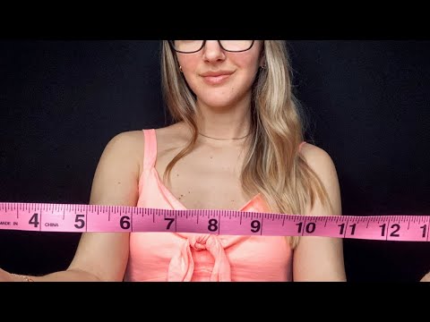 ASMR Detailed Measurements ✏️ Soft Spoken, Unintentional ASMR