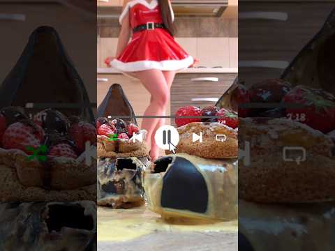 Pea vs. Juicy Soufflés! Feet Crushing Food in Heels! Oddly Satisfying ASMR