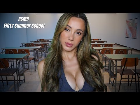 ASMR Flirty Summer School Is in Session | soft spoken