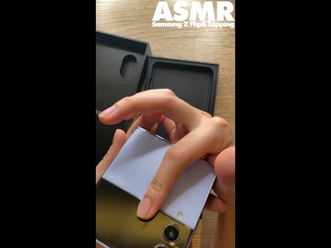 ASMR🌙 지플립4 언박싱 같이 하기ㅣZ Flip4 ASMR #Unboxing #Shorts