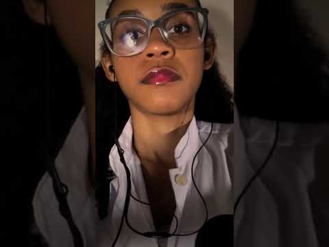 ASMR Limpeza de ouvido clínica profunda 👂 Atenção total + sons muito próximos #asmr