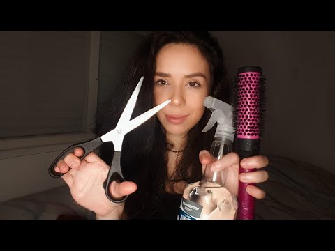 ASMR *CORTANDO O TEU CABELO DE QUARENTENA* (HAIRCUT PTBR)