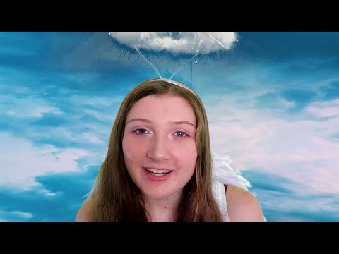 ASMR angel welcomes you to heaven