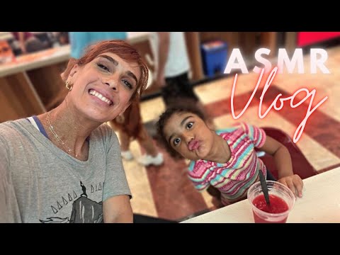 ASMR VLOG | DOMINGO DE CINEMA E COMPRAS COM A MAYA