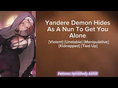[F4A] Yandere Demon Hides As A Nun To Get You Alone 