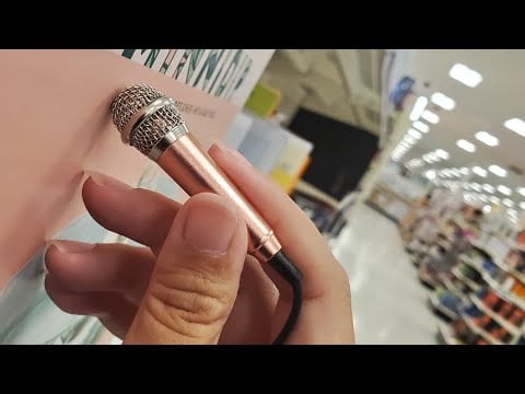 Public ASMR💘Fast Aggressive Mini Mic Random Tapping Scratching