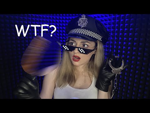 👮‍♀️ASMR roleplay police officer arrest👮‍♀️