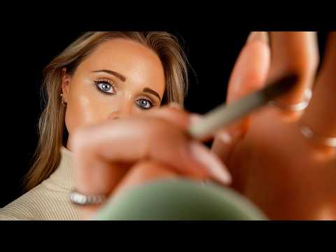 ASMR | Concentrated FACE ANALYSIS and colour correction on you (calm & gentle for sleep)