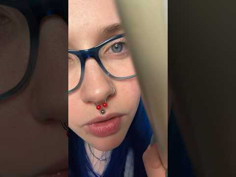 ASMR COUNTING YOUR FRECKLES 🥰(full on ✅⏰) #asmr #asmrcountingfreckles #personalattention #shorts
