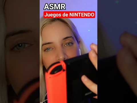 ASMR JUEGOS NINTENDO #asmr #asmrnintendo #asmrnintendoswith #nintendo #nintendoswitch