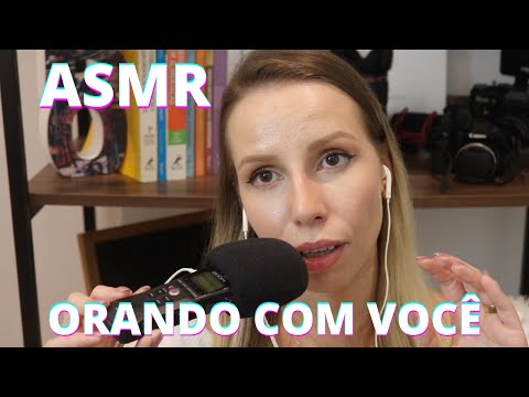 ASMR ORANDO COM VOCÊ PROSPERAR -  Bruna Harmel ASMR