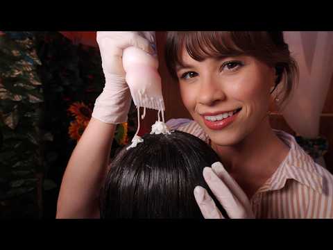 ASMR Check-up Relaxante de Cabeça & Couro Cabeludo com foco em Formigamentos