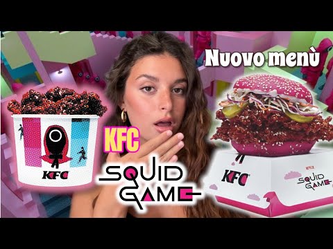 PROVO IL NUOVO MENU DI SQUID GAME (X KFC)🍔🍴