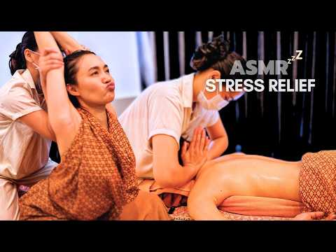 ASMR Thai Oil Massage SUPER RELAXING 😴 It's the best STRESS KILLER!